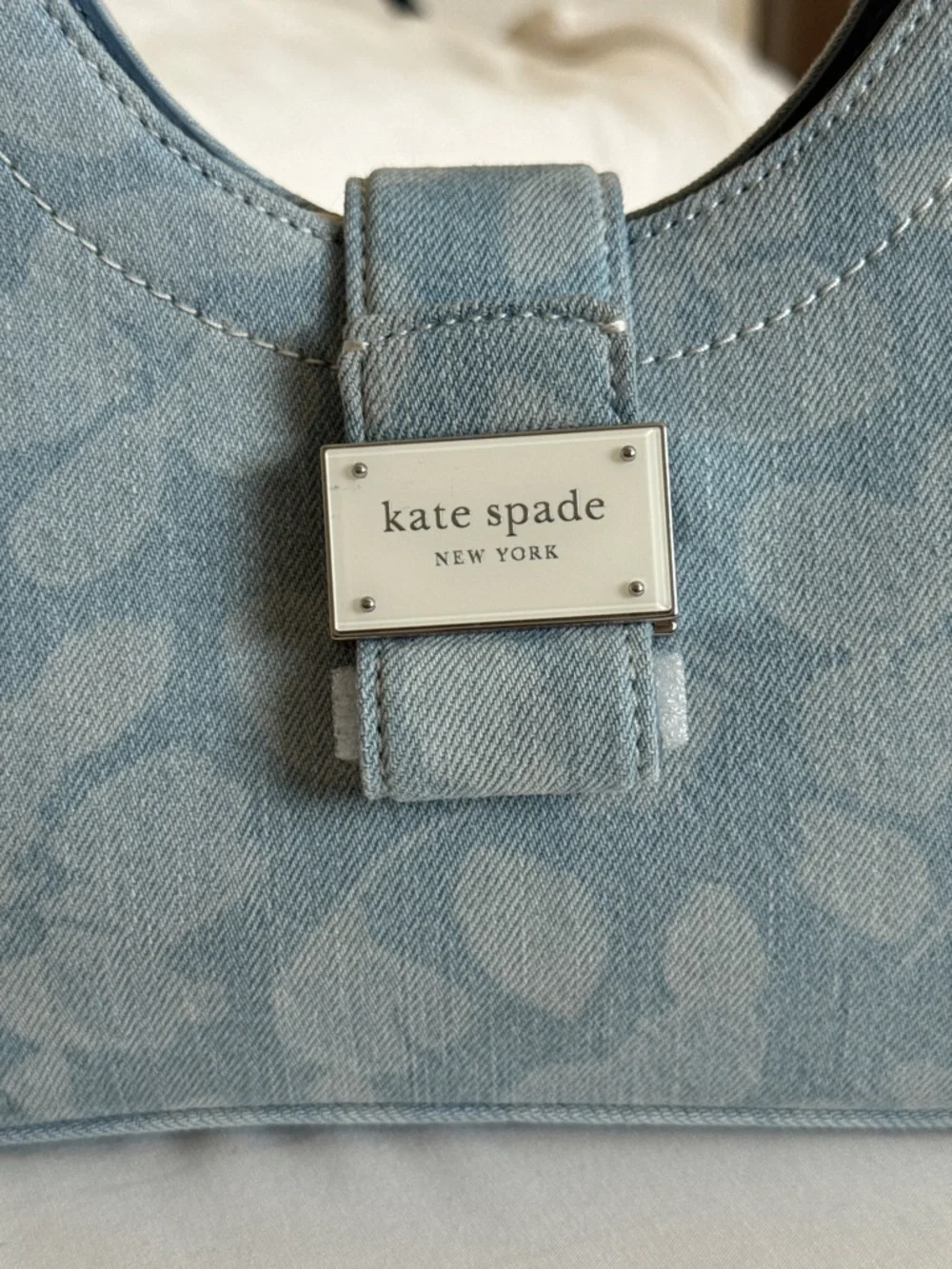 Kate Spade Nouveau Floral Denim Small Shoulder Bag NWT Retail $348 - Picture 10 of 17